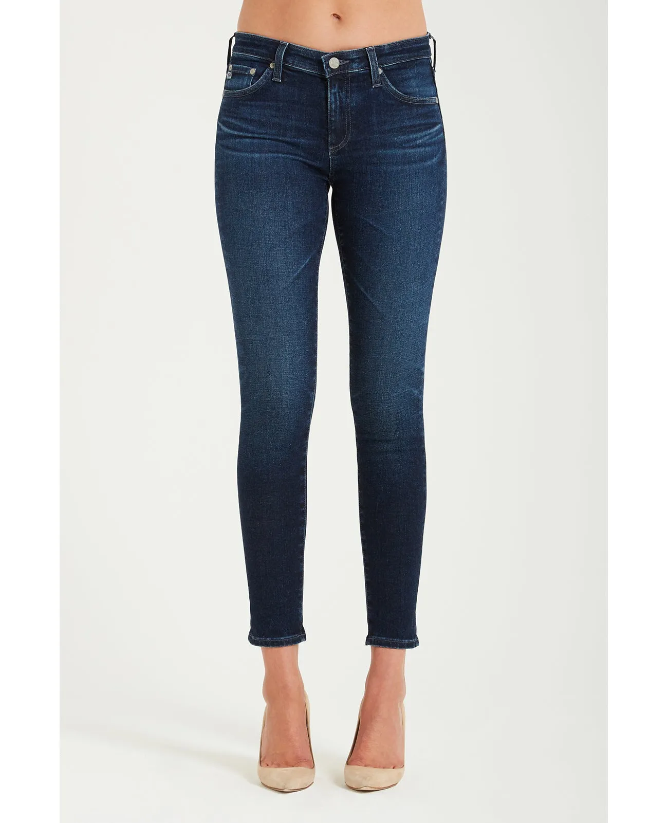 AG - Farrah Skinny Ankle Deep Willows