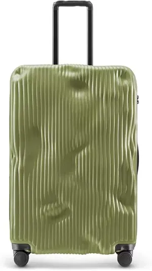 Airline Approved Carry On Luggage with Spinner Wheels,Aluminum Framed Carry On Suitcase Large Checked-in Luggage (B 28 inches)