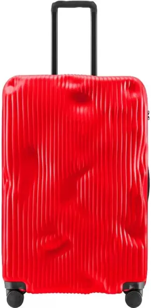 Airline Approved Carry On Luggage with Spinner Wheels,Aluminum Framed Carry On Suitcase Large Checked-in Luggage (E 28 inches)
