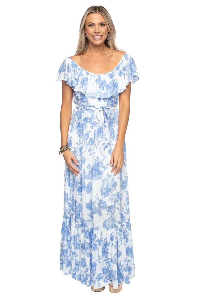 Buddy Love Heather Tea Party Off Shoulder Dress