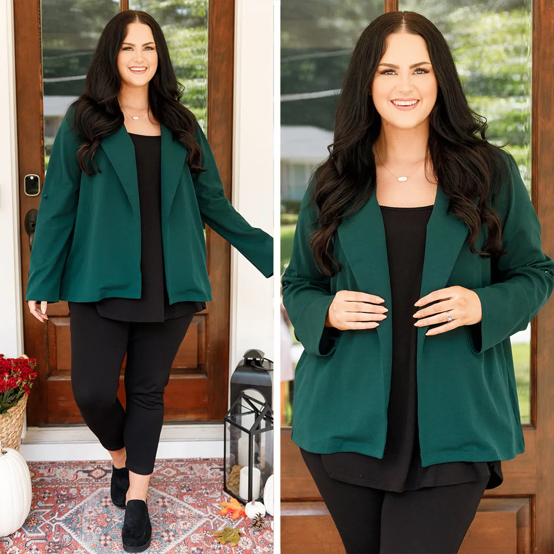 Buzzy Bee Jacket, Hunter Green