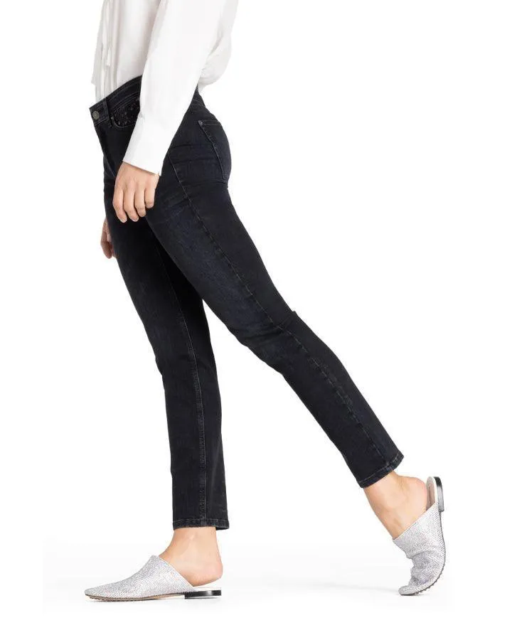 Cambio Piper Slim Cropped Jeans