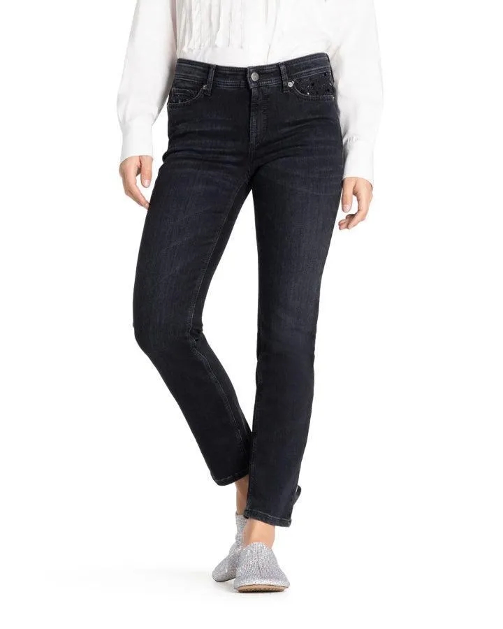 Cambio Piper Slim Cropped Jeans