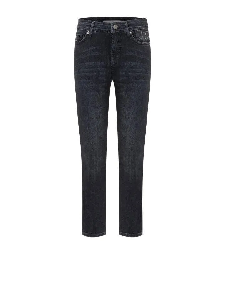 Cambio Piper Slim Cropped Jeans