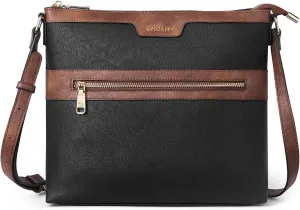 CHOLISS Large Crossbody Bags for Women, Medium Size Purses for Women with Vegan Leather