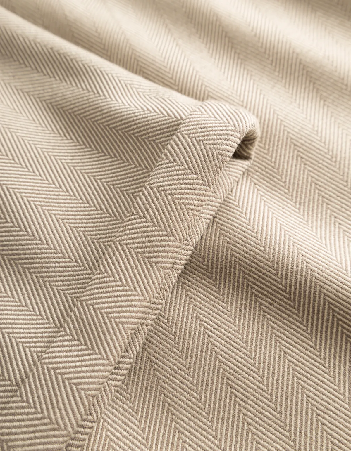 Como Herringbone Suit Pants