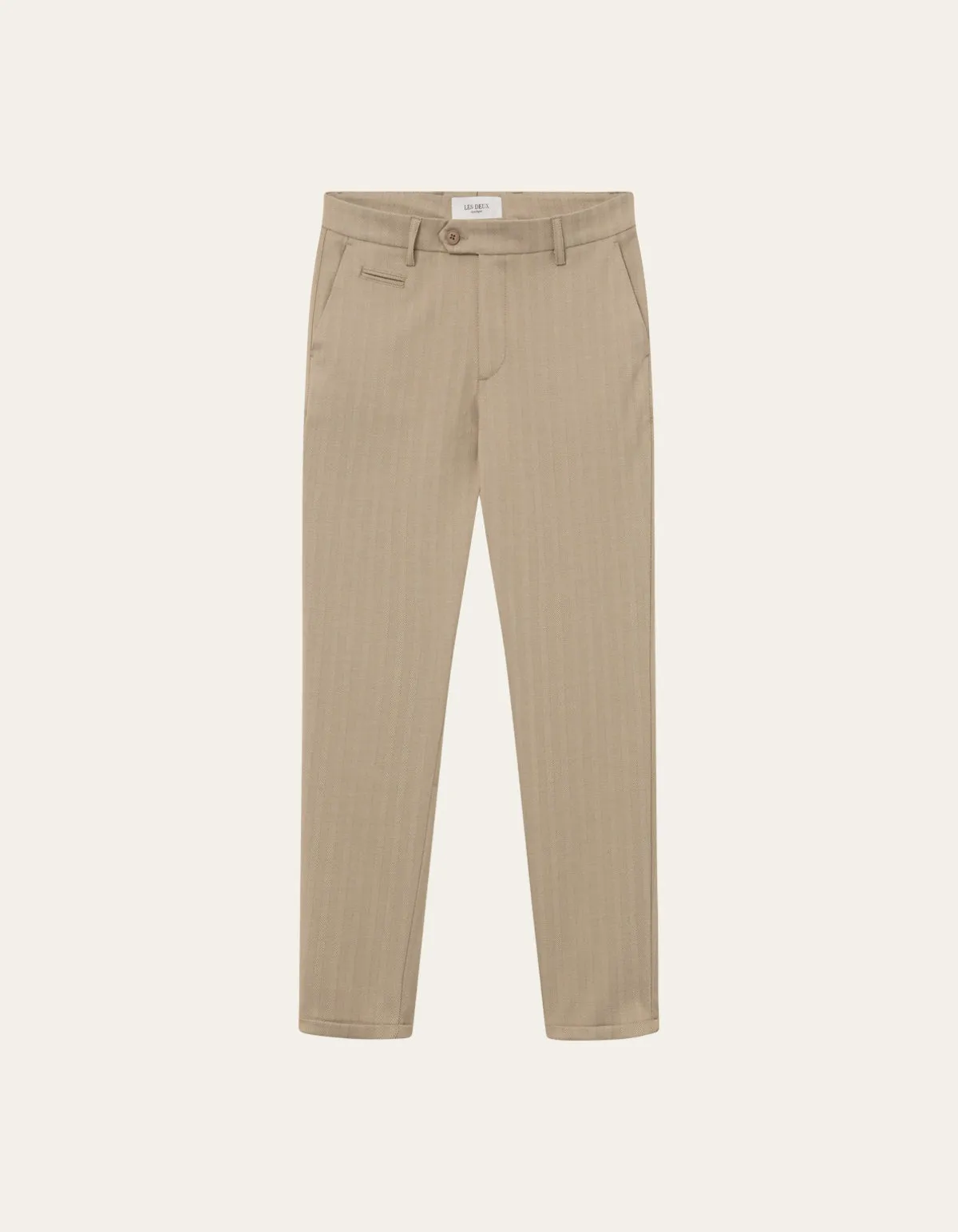 Como Herringbone Suit Pants