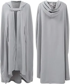 futurino Women Gothic Hooded Open Front Poncho Cape Coat Outwear Jacket Cloak