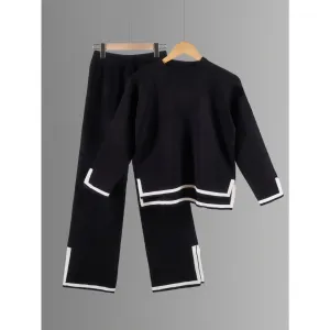 Gabby Knit Pants Set
