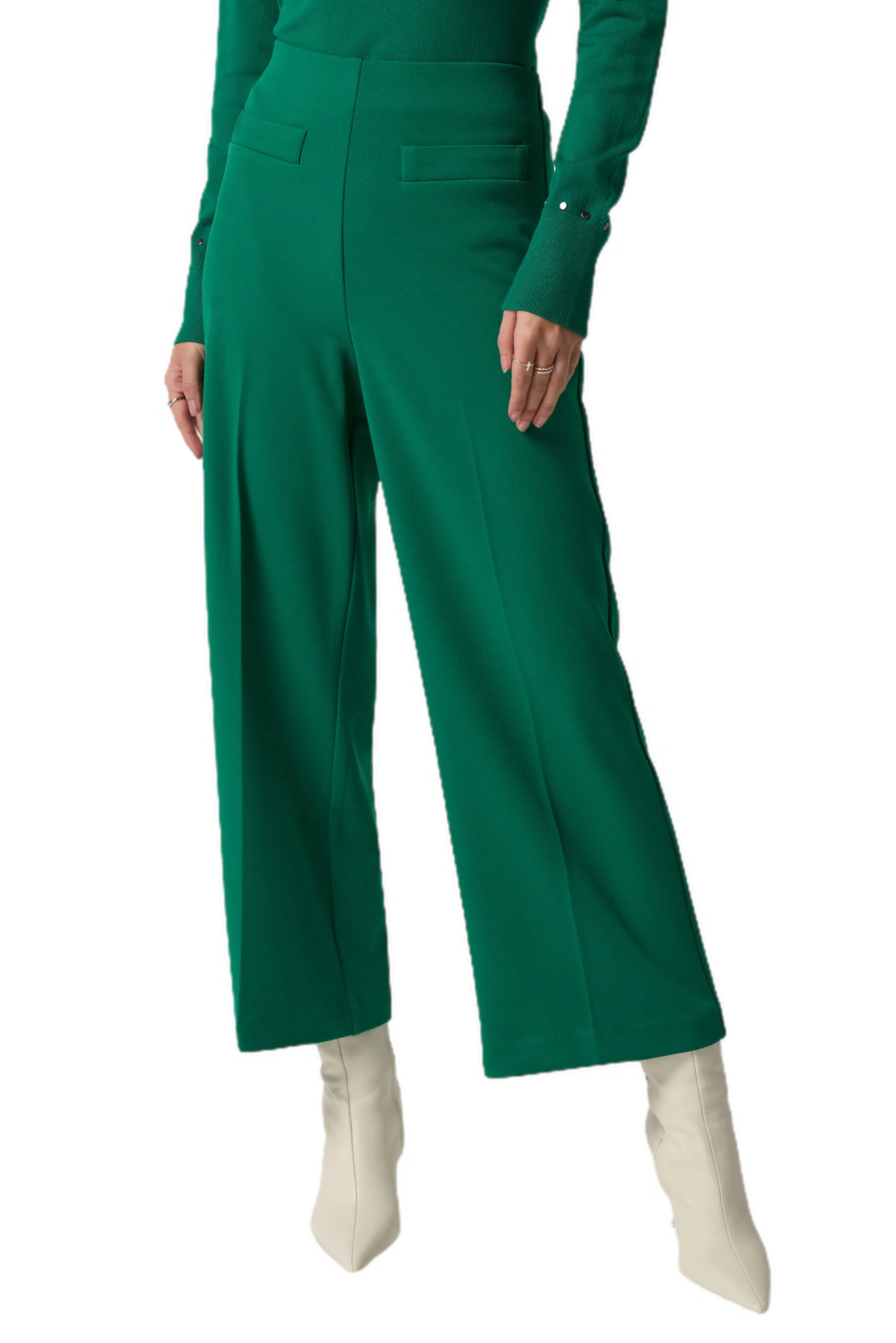 High-Rise Wide-Leg Pants