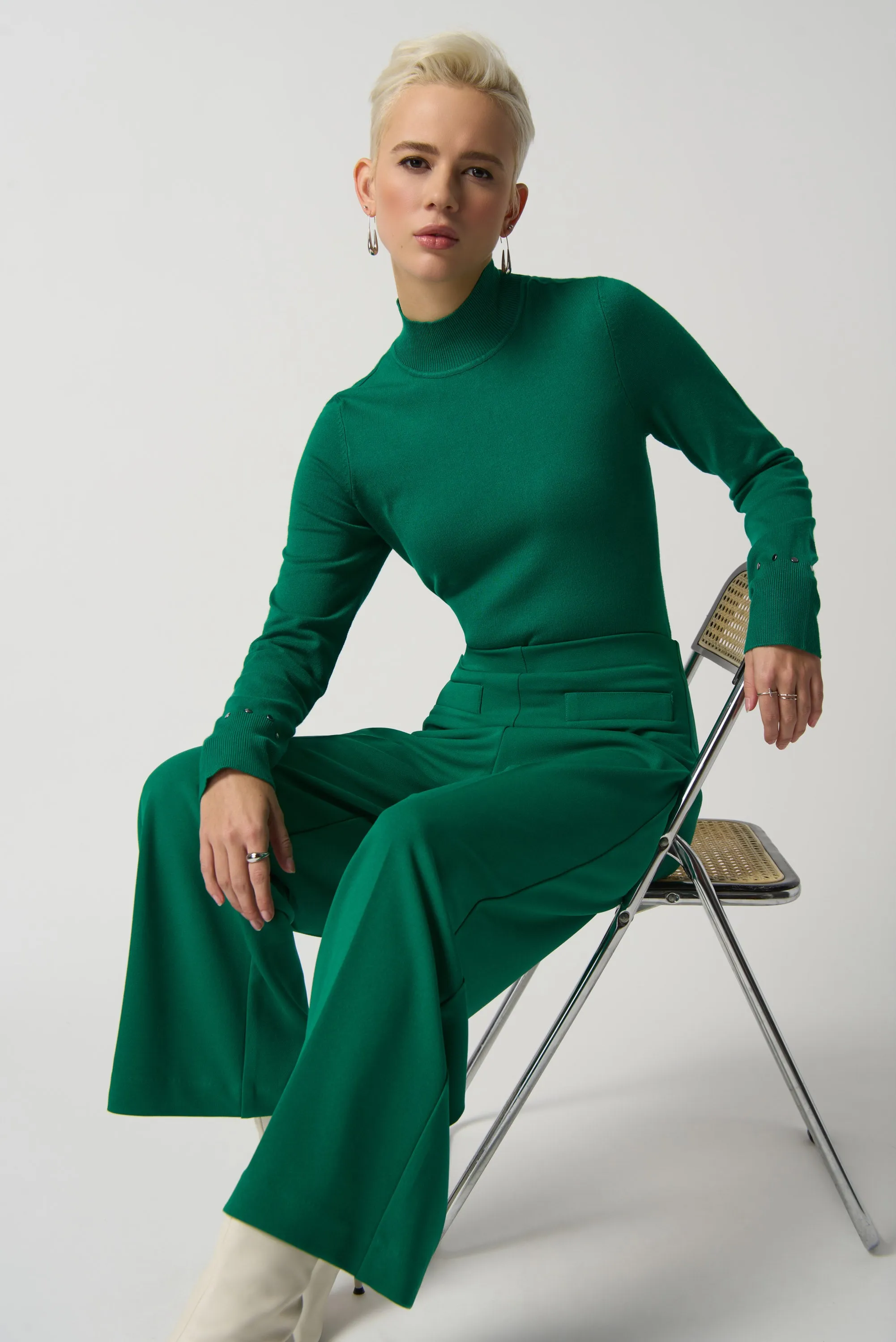 High-Rise Wide-Leg Pants