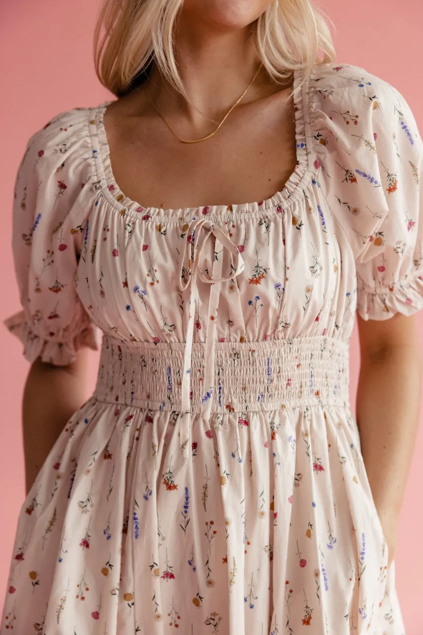 Hyacinth Floral Maxi