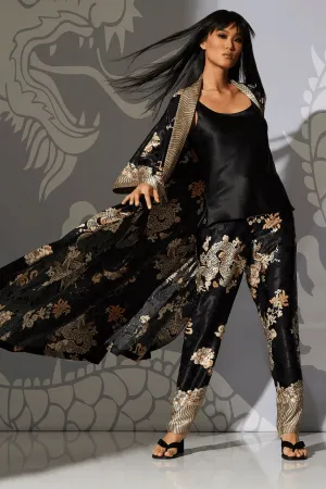 Imperial Dragon Jacquard Pants