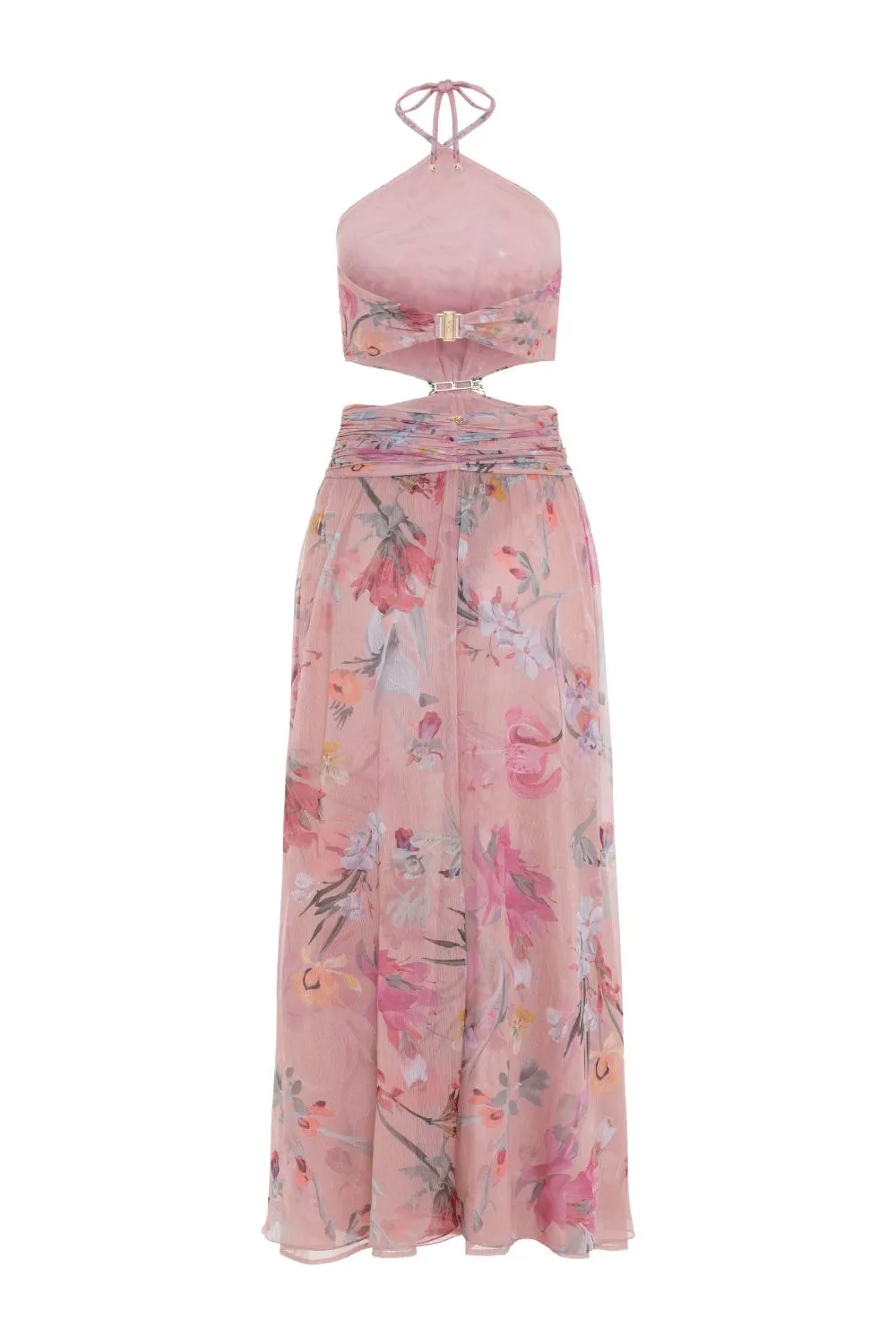 LILY FLOWER CUT OUT DRESS