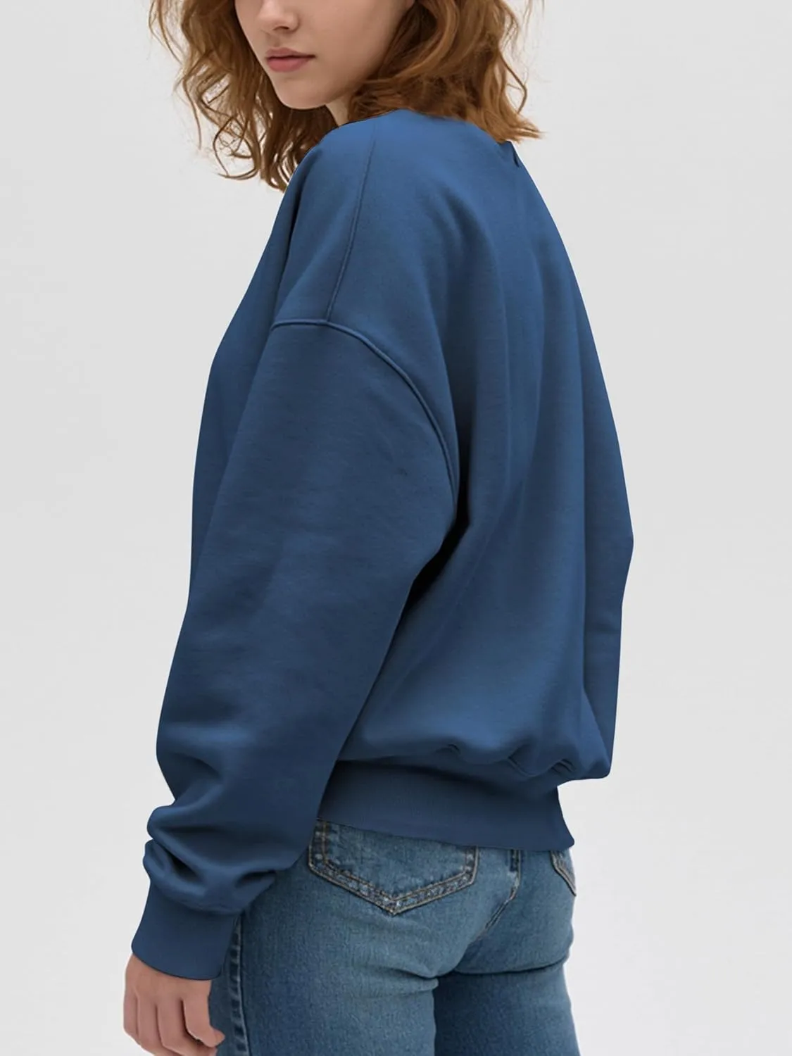 Mama Sweatshirt for Women Crewneck Casual Oversized Pullover Long Sleeve Tops Sweater Gift for New Mom