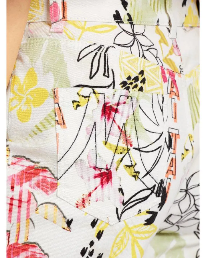 Marc Cain Cropped Print Jeans