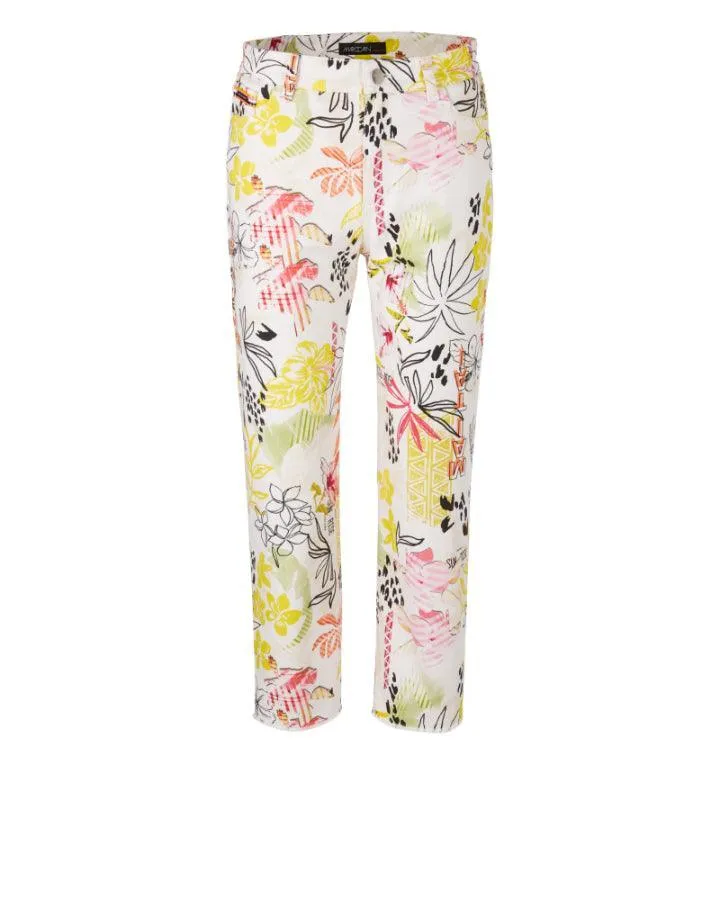 Marc Cain Cropped Print Jeans