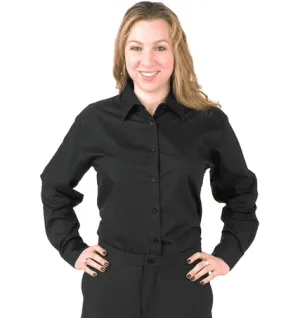 Marina Del Rey Women's Black Dress Shirt