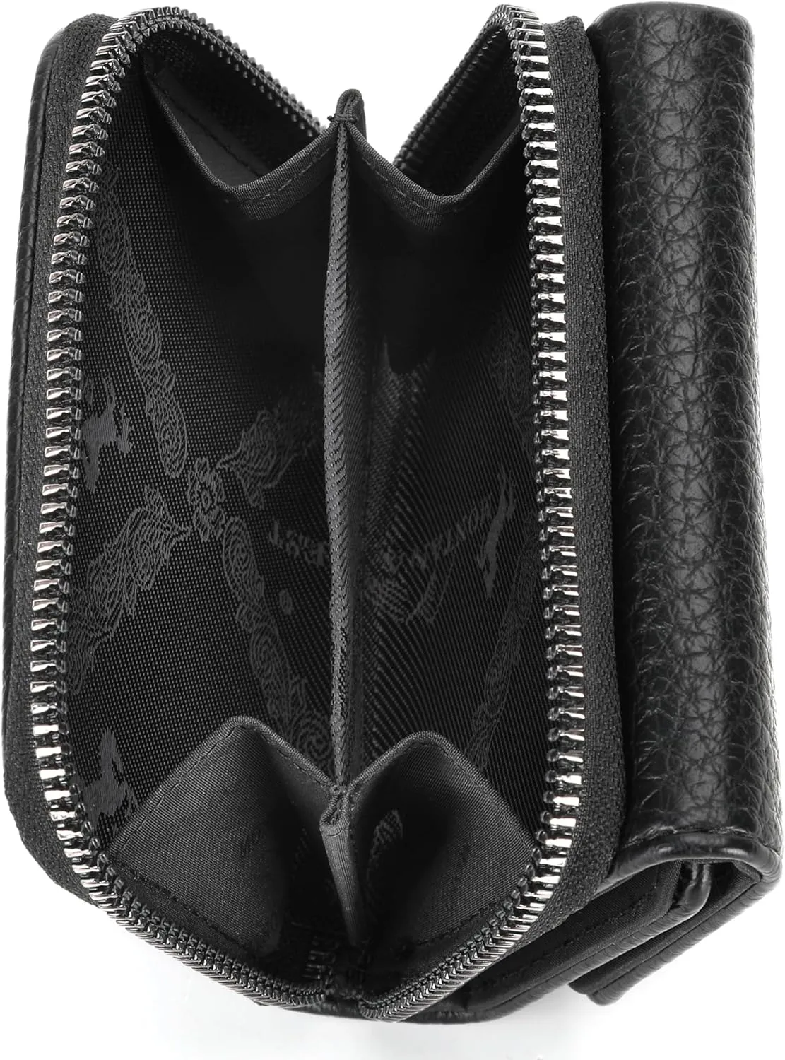 Montana West Women's Wallet Slim Trifold Card Holder RFID Blocking with Zipper Coin Pocket