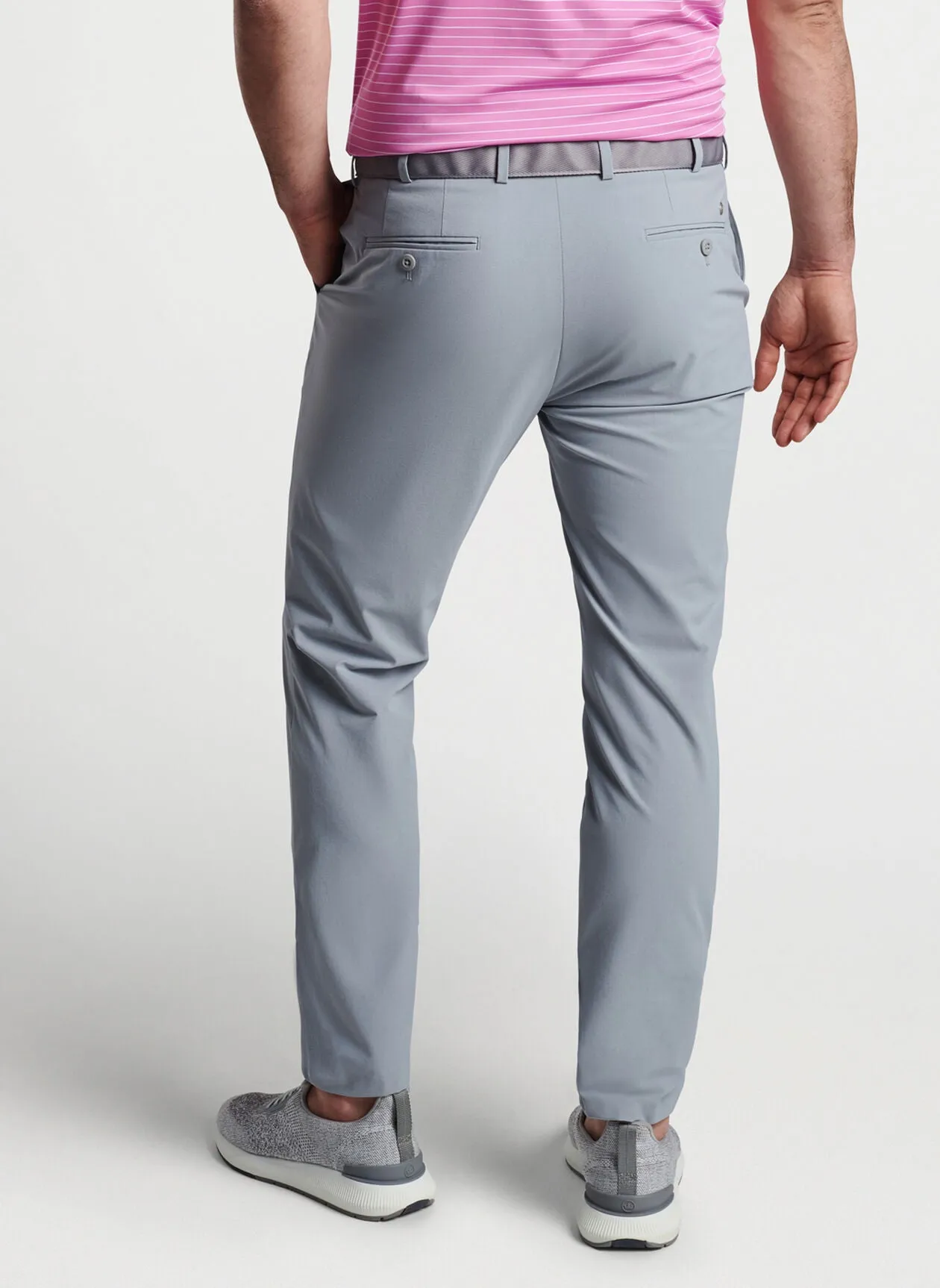 Peter Millar Surge Performance Trouser In Gale Grey