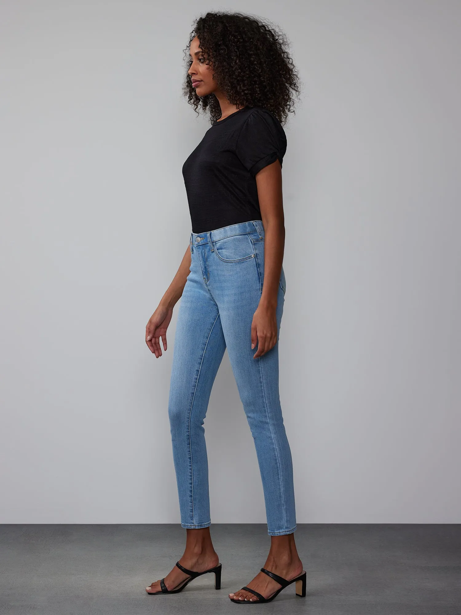 Petite Essential High Rise Ankle Skinny Jeans