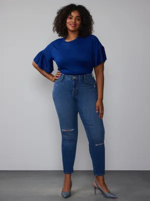 Plus Essential High Rise Skinny Jeans