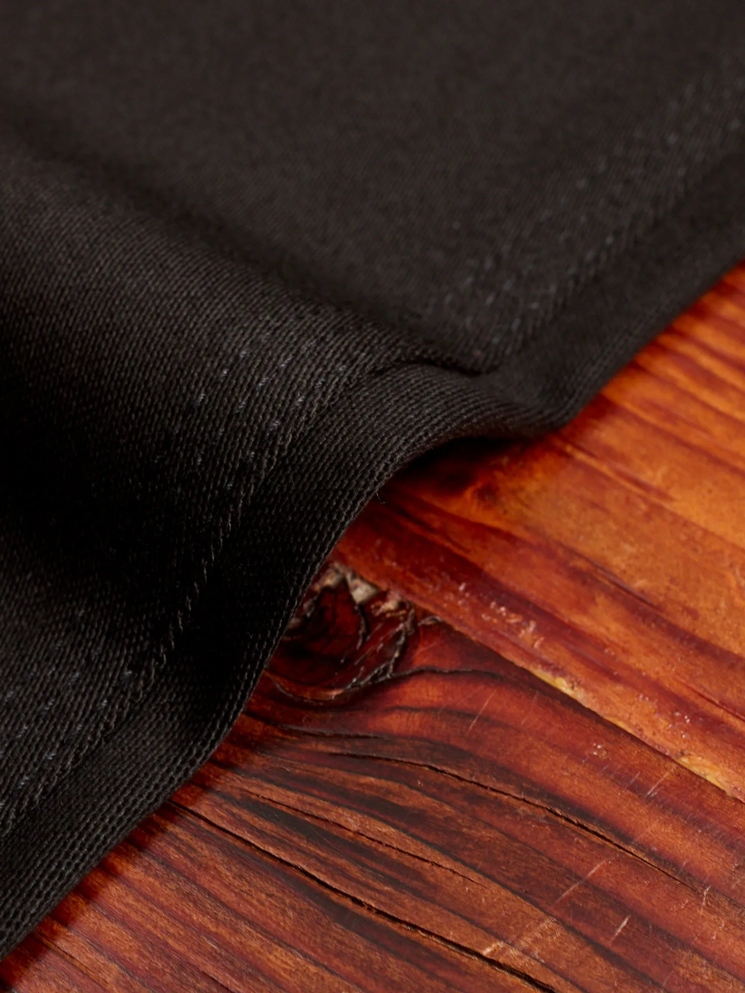 Pruner Pants in Black Military Satin
