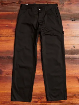 Pruner Pants in Black Military Satin