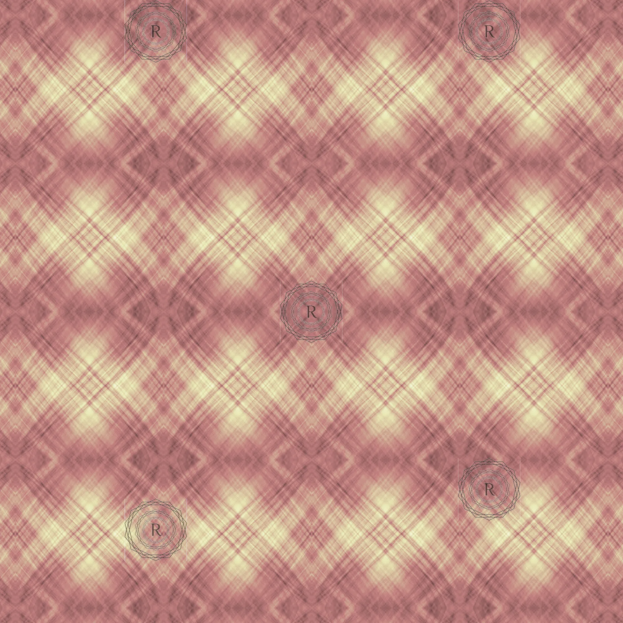 Recursia Argyle Rewired I Leggings With Pockets In Pink