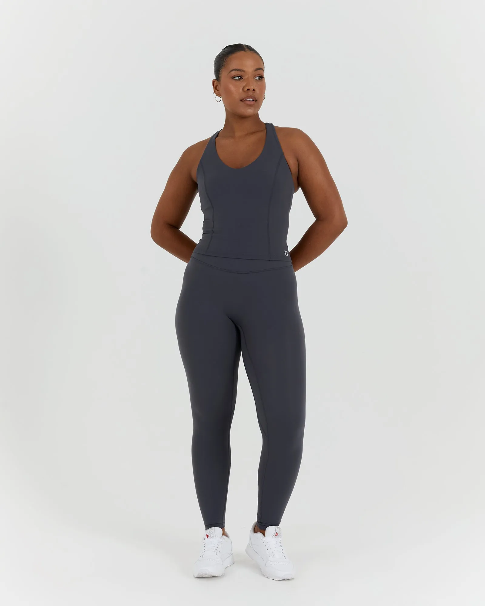 SCULPT RACER TOP - EBONY