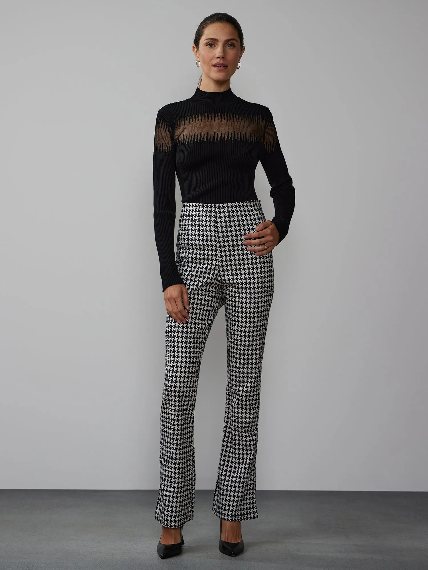 Side Slit Bootcut Pant