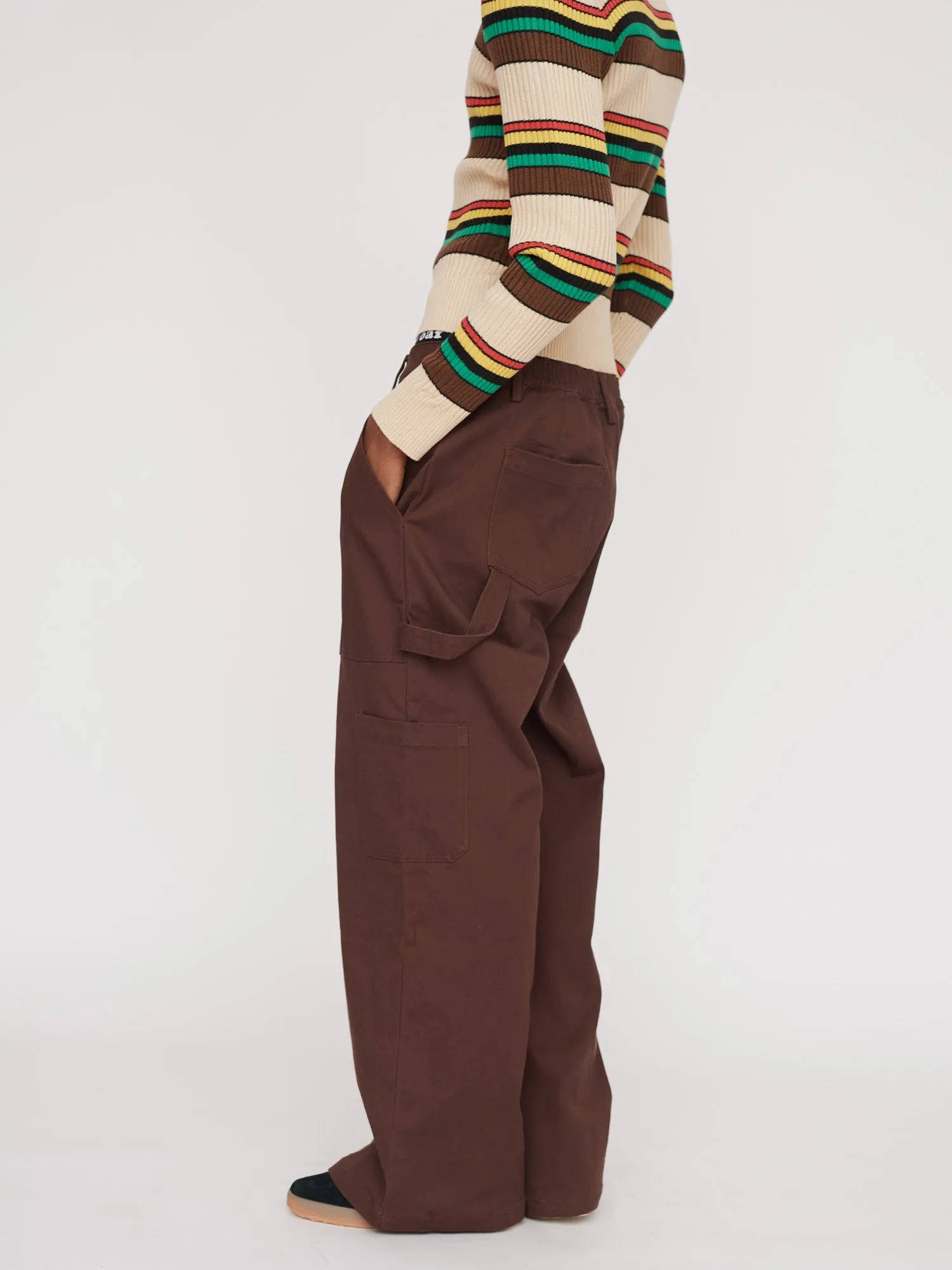 Smokey Brown Carpenter Pants