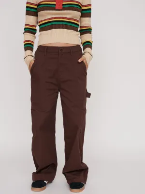 Smokey Brown Carpenter Pants