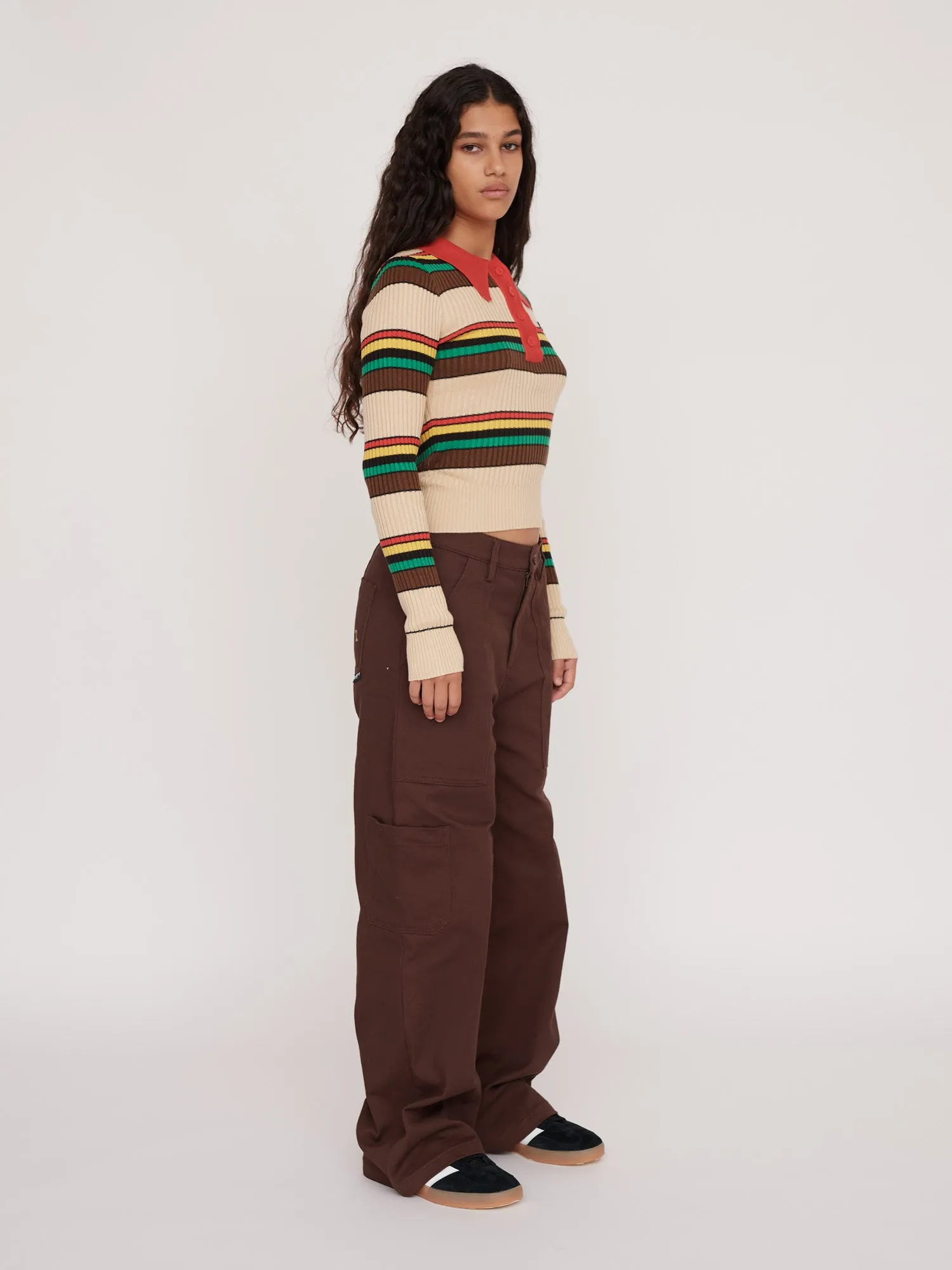 Smokey Brown Carpenter Pants