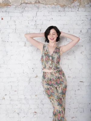 Sonny Vintage Floral Vest