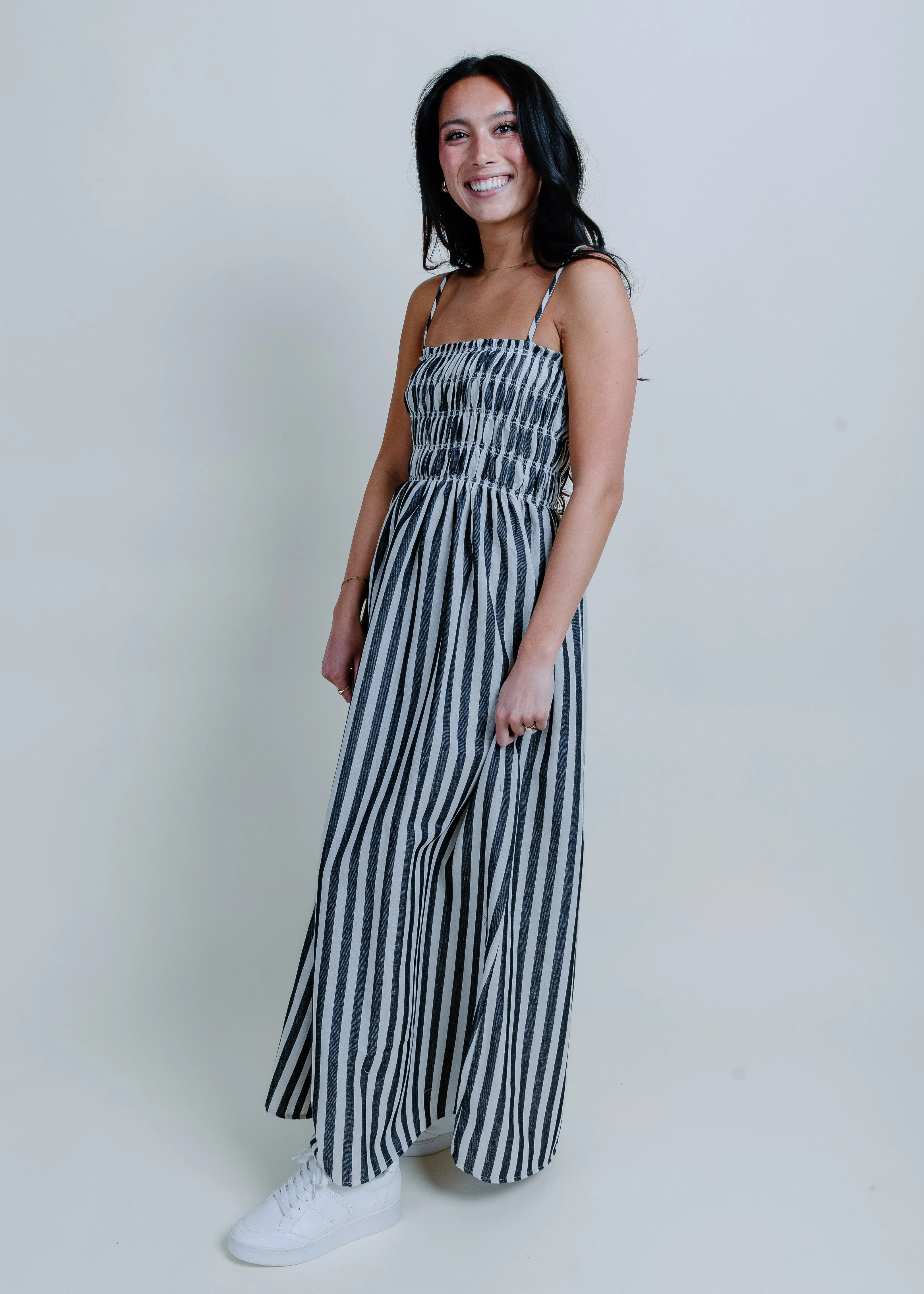 Sun And Sand Striped Maxi Dress
