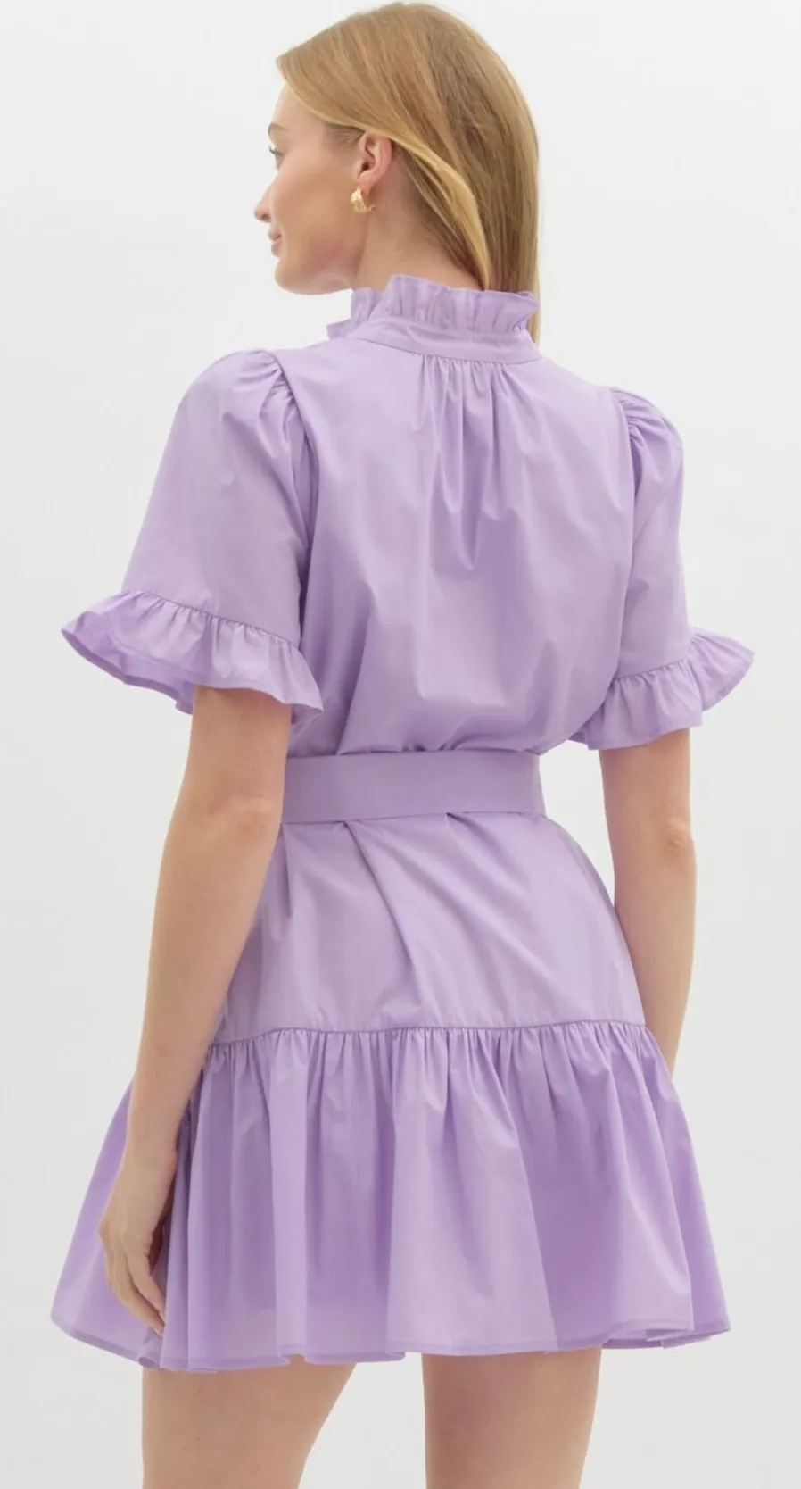 sunni ruffle dress