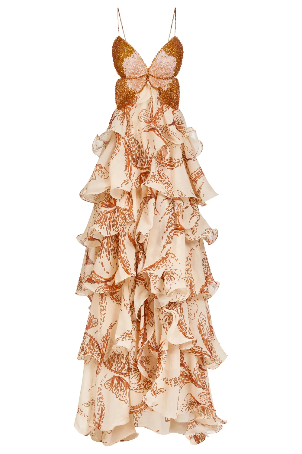 SUNSET BUTTERFLY MAXI DRESS (RUNWAY)