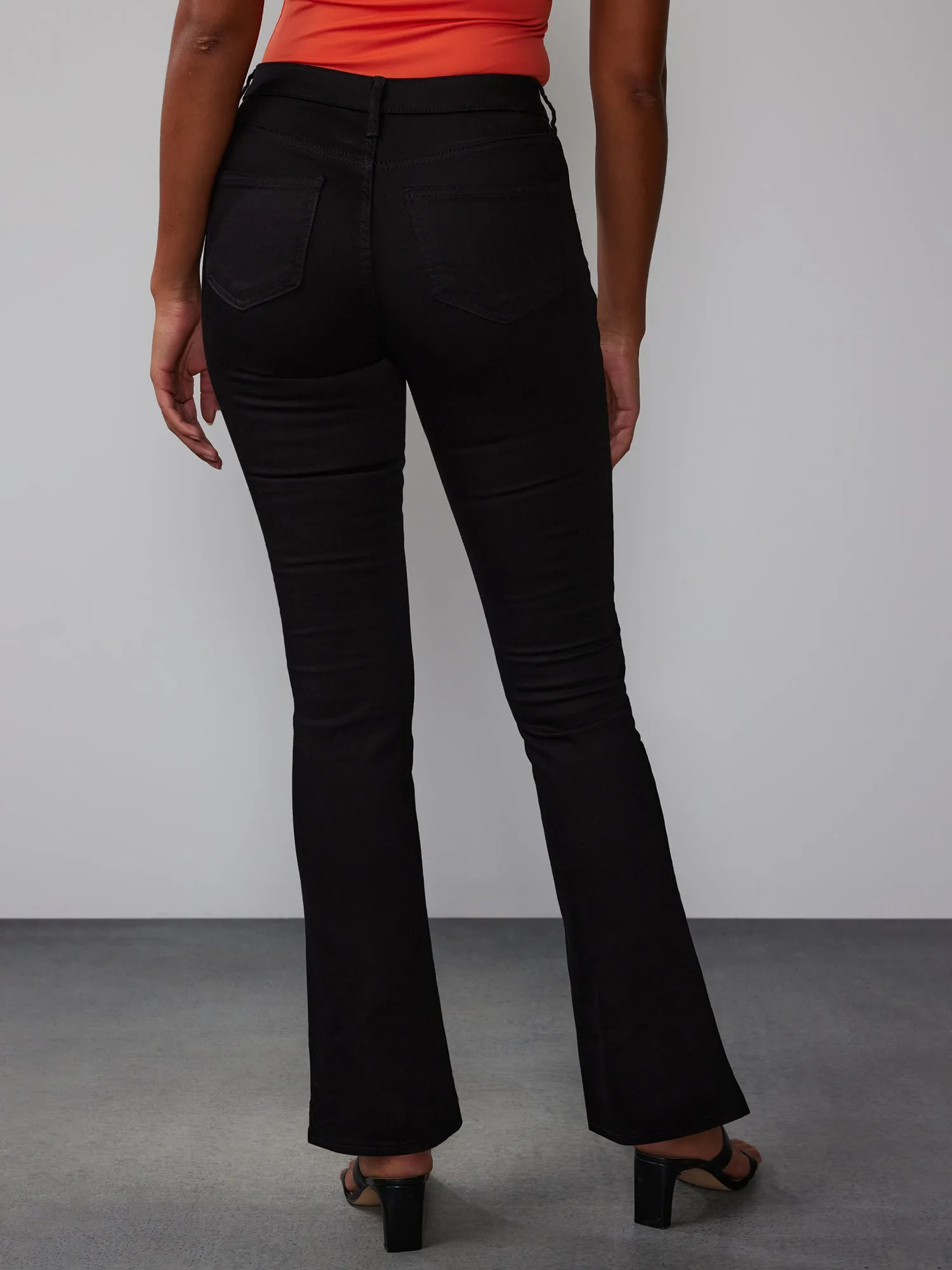 Tall High Rise Button Fly Bootcut Jeans