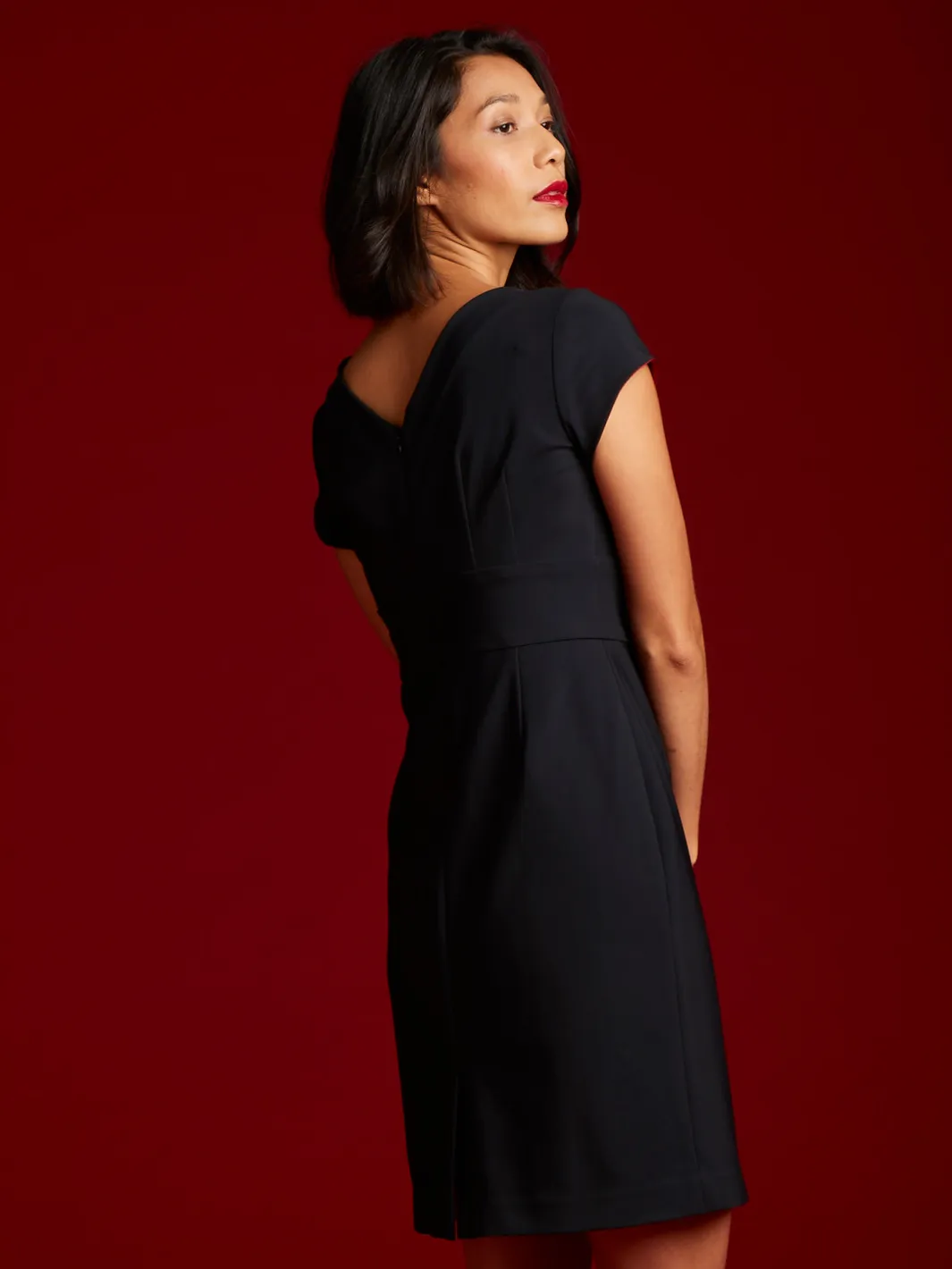 The Rachel - Silk Detailed Dress