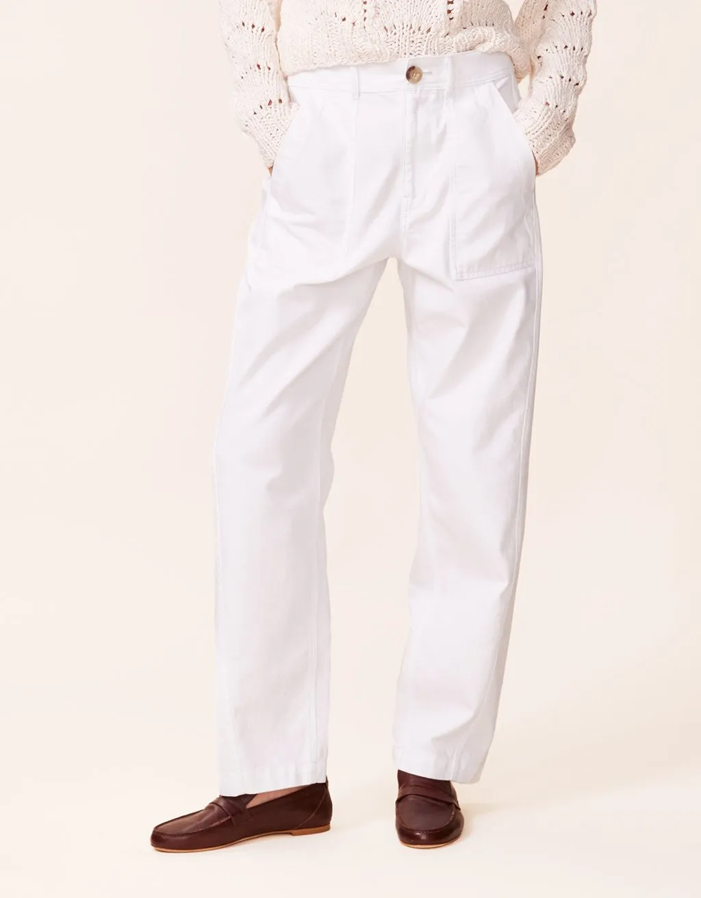 unsubscribed barrel leg pant