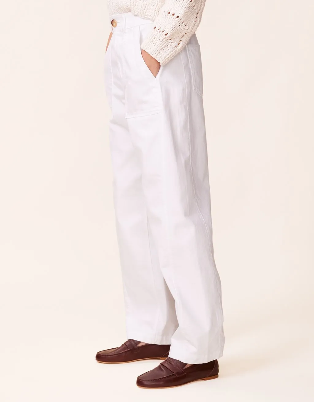 unsubscribed barrel leg pant