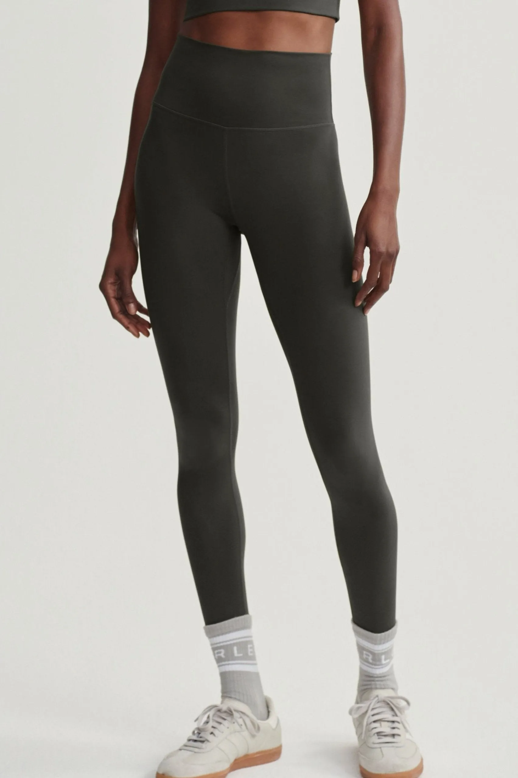 Varley Olive Highrise Legging