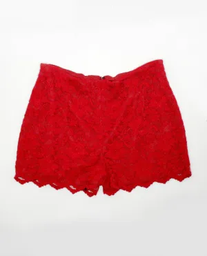 Vintage - Look Red Laced Short Pants