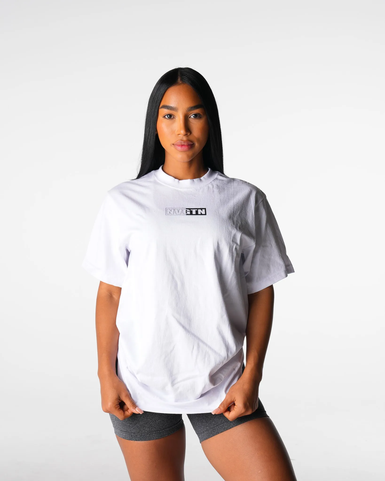 White Muscle Mommy Graphic Tee