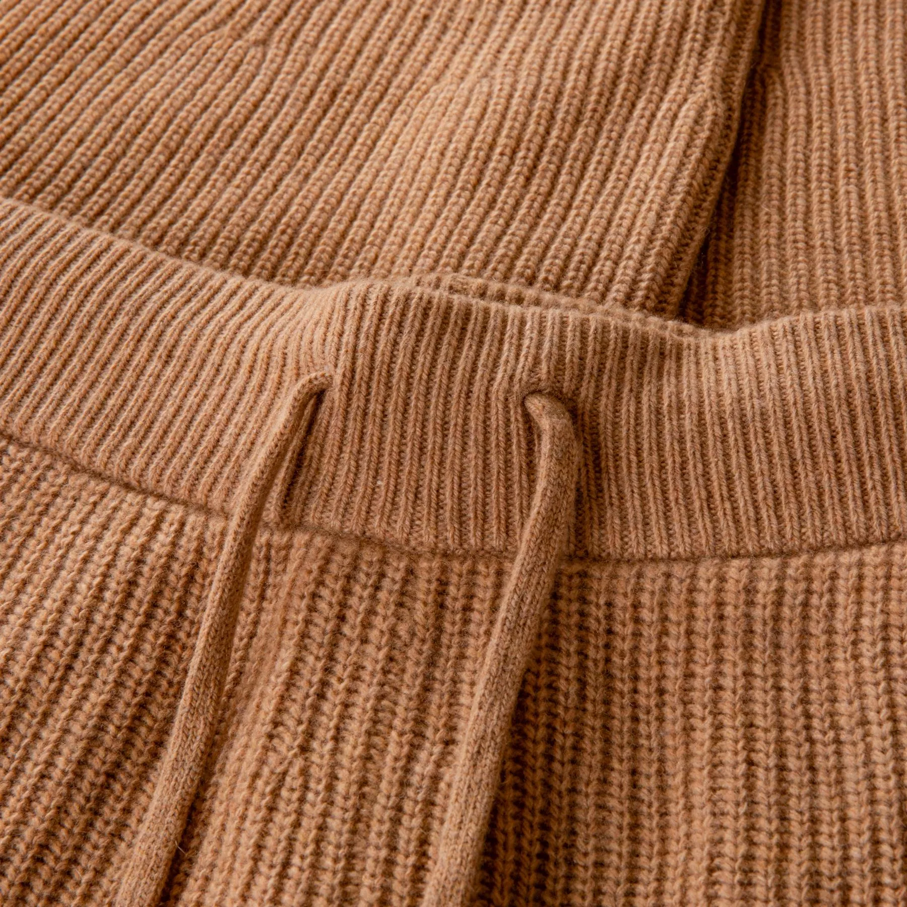 Womens Cashmere Ankle Pants Camel - 2025